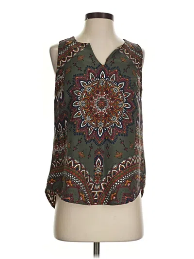 Pre-owned Verse Sleeveless Blouse In Green