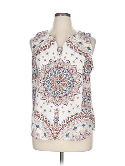 Pre-owned Verse Sleeveless Blouse In White