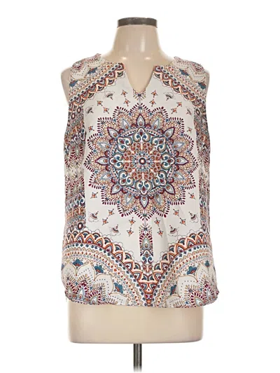 Pre-owned Verse Sleeveless Blouse In White