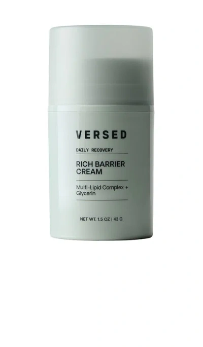 Versed Daily Recovery Rich Barrier Cream In Transparent