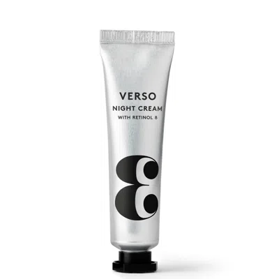 Verso - Night Cream With Retinol 8 (worth $15.00) In White