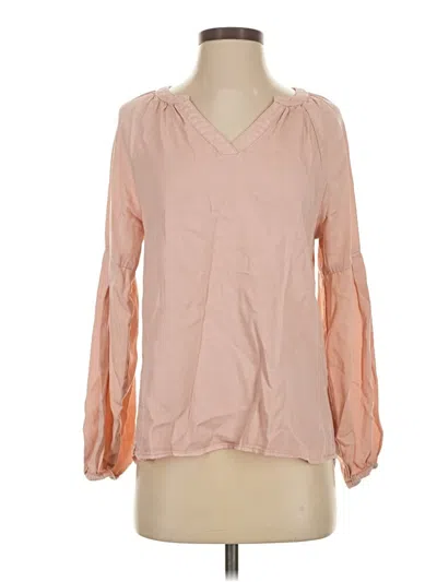 Pre-owned Versona 3/4 Sleeve Blouse In Pink