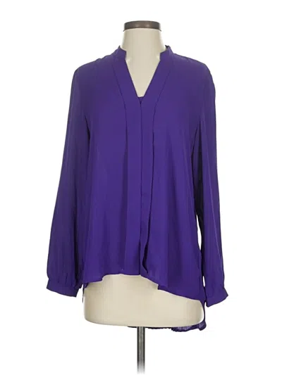 Pre-owned Versona 3/4 Sleeve Blouse In Purple