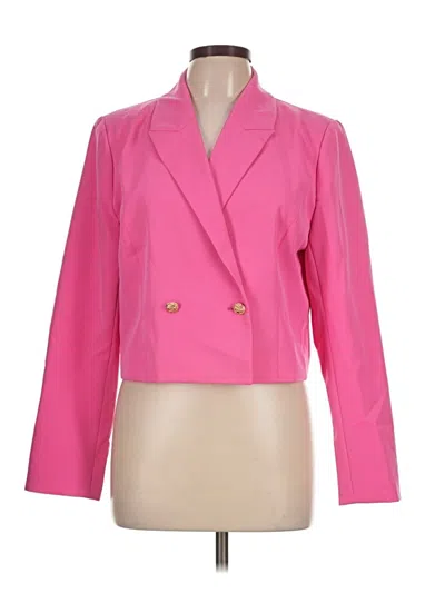 Pre-owned Versona Blazer Jacket In Pink