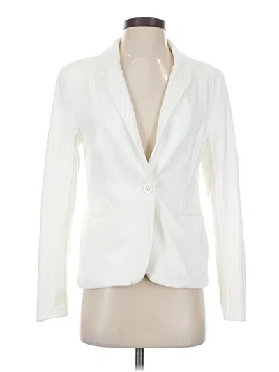 Pre-owned Versona Blazer Jacket In White