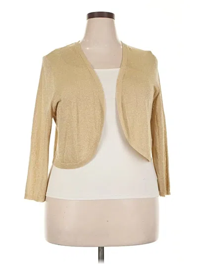 Pre-owned Versona Cardigan Sweater In Brown