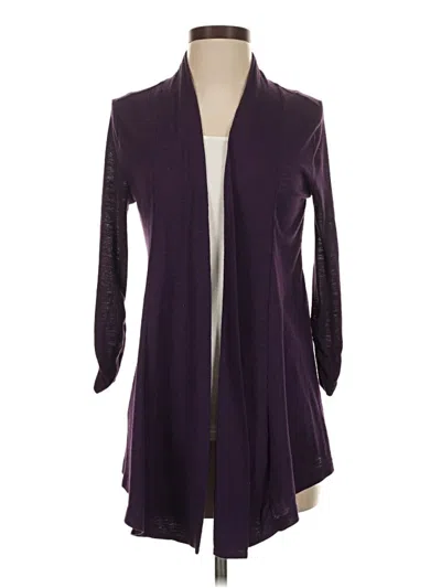 Pre-owned Versona Cardigan Sweater In Purple