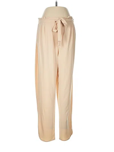 Pre-owned Versona Casual Pants In Tan