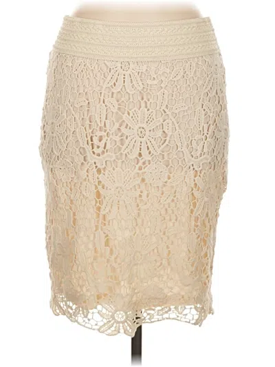 Pre-owned Versona Casual Skirt In White