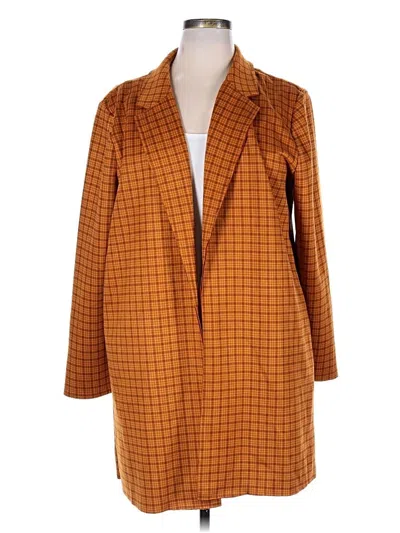 Pre-owned Versona Coat In Orange