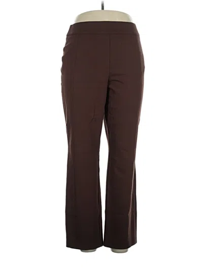 Pre-owned Versona Dress Pants In Brown
