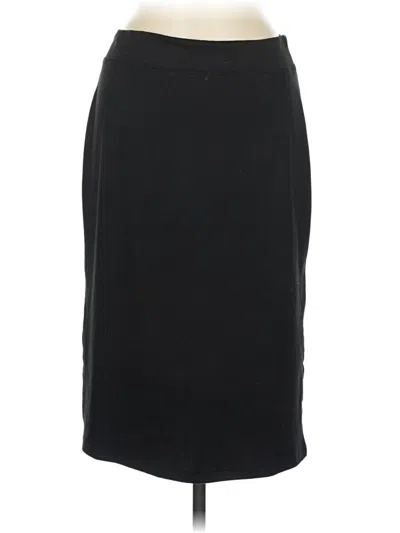 Pre-owned Versona Formal Skirt In Black