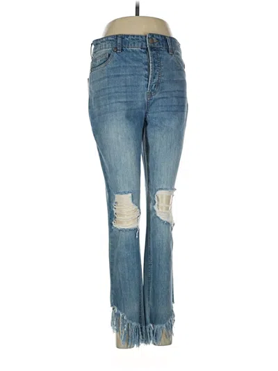 Pre-owned Versona Jeans In Blue