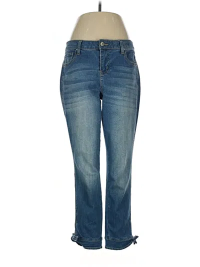 Pre-owned Versona Jeans In Blue