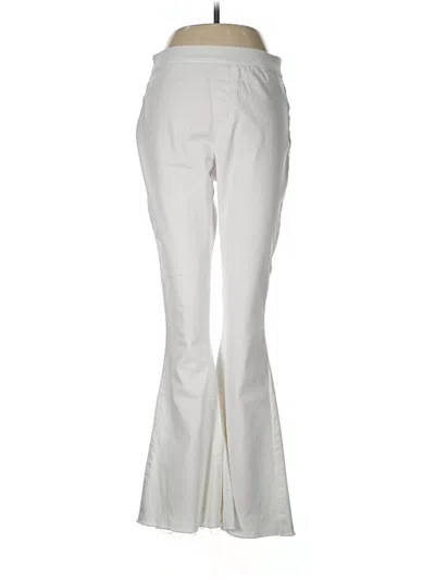 Pre-owned Versona Jeans In Ivory