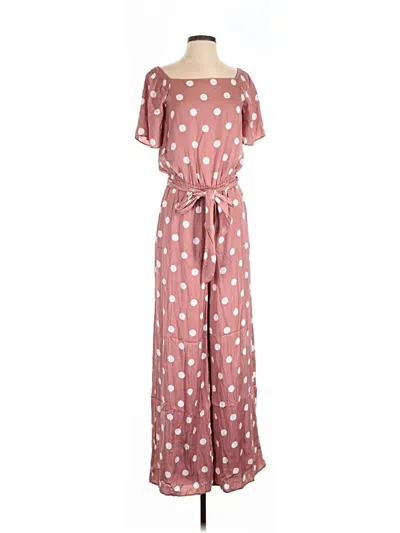Versona Jumpsuit In Pink