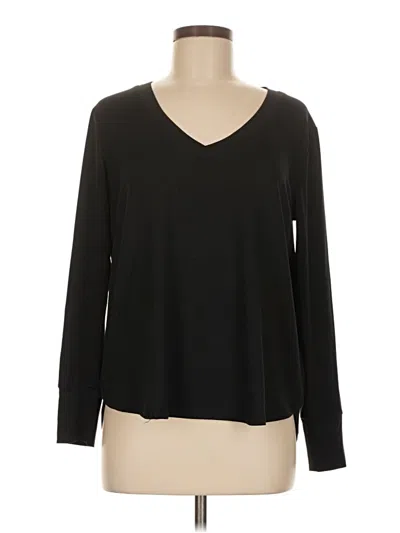 Pre-owned Versona Long Sleeve T-shirt In Black