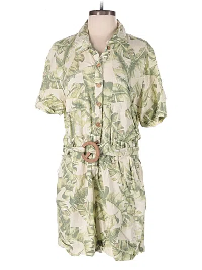 Pre-owned Versona Romper In Green