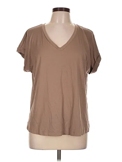 Pre-owned Versona Short Sleeve T-shirt In Brown