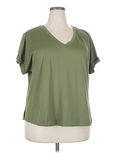 Pre-owned Versona Short Sleeve T-shirt In Green