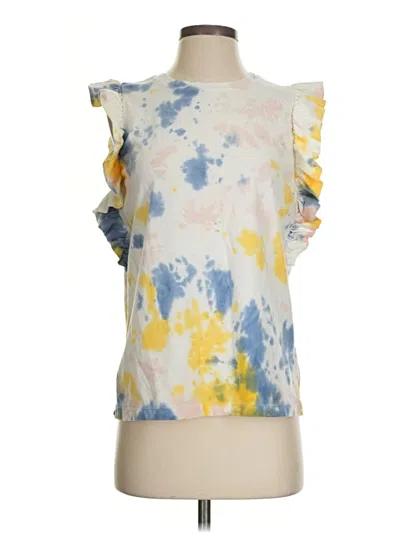 Pre-owned Versona Sleeveless T-shirt In Yellow