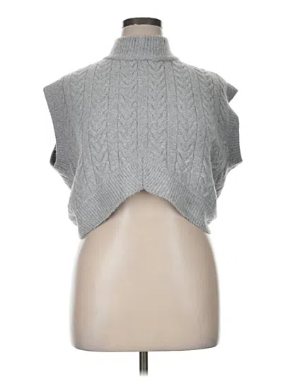 Pre-owned Versona Sweater Vest In Gray