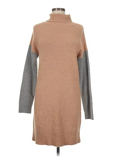 Pre-owned Versona Turtleneck Sweater In Brown