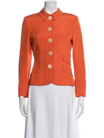 Pre-owned Versus Blazer In Orange
