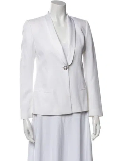 Pre-owned Versus Blazer In White