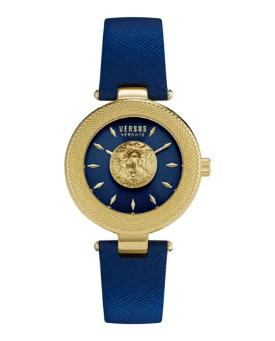 Versus Brick Lane Strap Watch In Gold