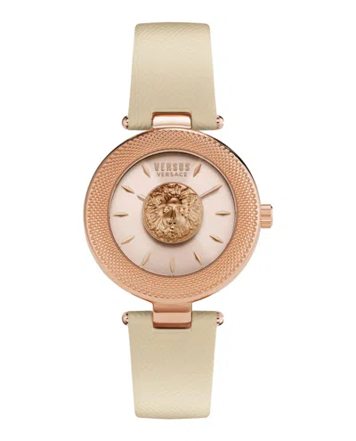 Versus Brick Lane Strap Watch In Gold