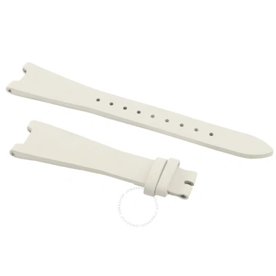 Versus By Versace 17.5 Mm Mm Watch Band Vrs-sq1030013 In White