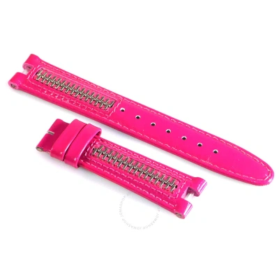 Versus By Versace 18 Mm Mm Watch Band Vrs-sob030014 In Pink