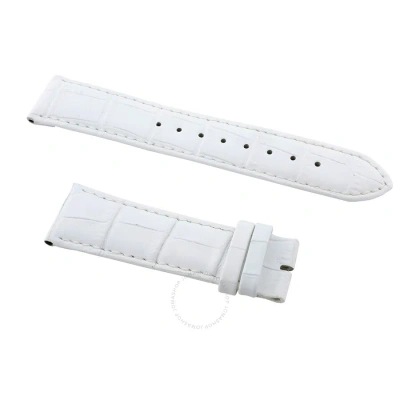 Versus By Versace 21 Mm Mm Watch Band Vrs-sgc010012 In White