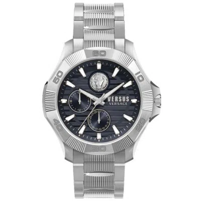 Pre-owned Versus By Versace Men's Wristwatch Dtla Vspzt2421 Stainless Steel
