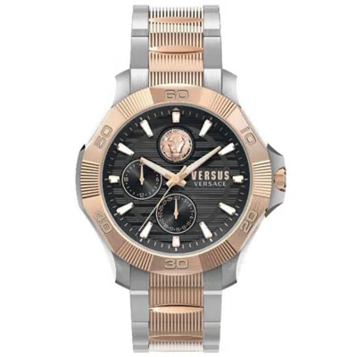 Pre-owned Versus By Versace Men's Wristwatch Dtla Vspzt2821 Stainless Steel
