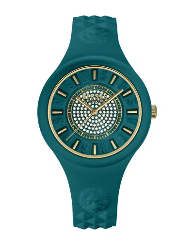 Versus By Versace Women's Fire Island Crystal Watch
