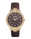 Versus By Versace Women's Montorgueil Crystal Index Watch