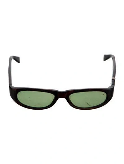 Pre-owned Versus Cat-eye Tinted Sunglasses In Brown