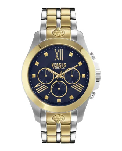 Versus Chrono Lion Chronograph Watch In Two Tone