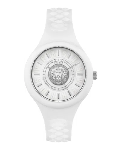 Versus Fire Island Lion Strap Watch In Multi
