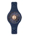 Versus Fire Island Lion Strap Watch In Multi