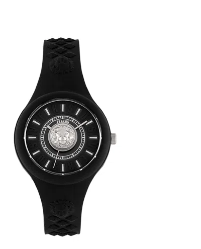 Versus Fire Island Lion Strap Watch In Multi