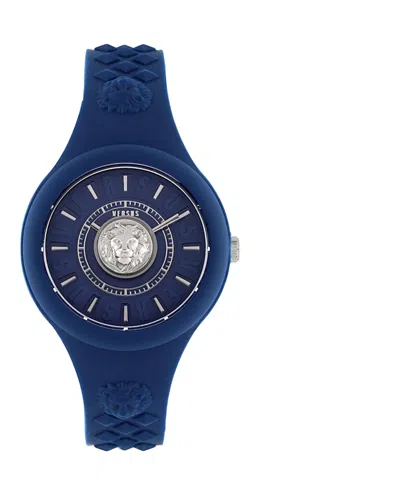Versus Fire Island Lion Strap Watch In Multi