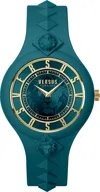 Versus Fire Island Studs Silicone Watch