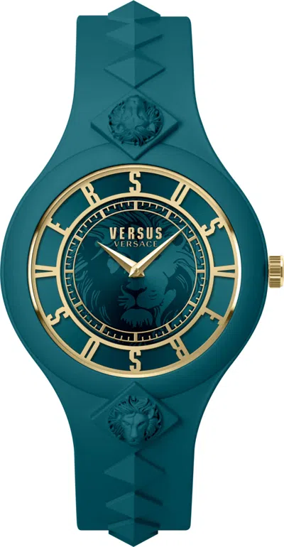Versus Fire Island Studs Silicone Watch
