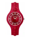 Versus By Versace Fire Island Studs Watch In Black