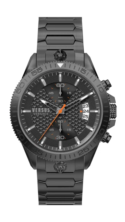 Versus Griffith Chronograph Watch In Black