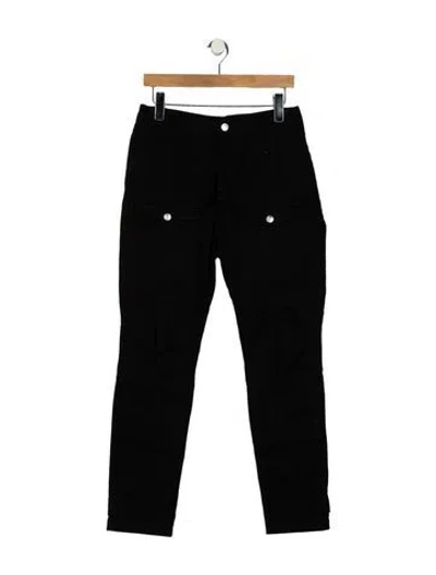 Pre-owned Versus High-rise Straight Leg Jeans In Black