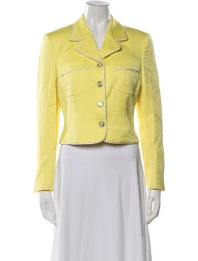 Pre-owned Versus Jacket In Yellow
